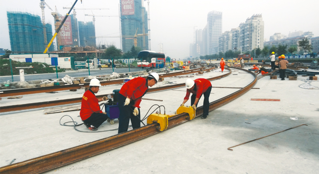 Huai'an curved rail processing effect